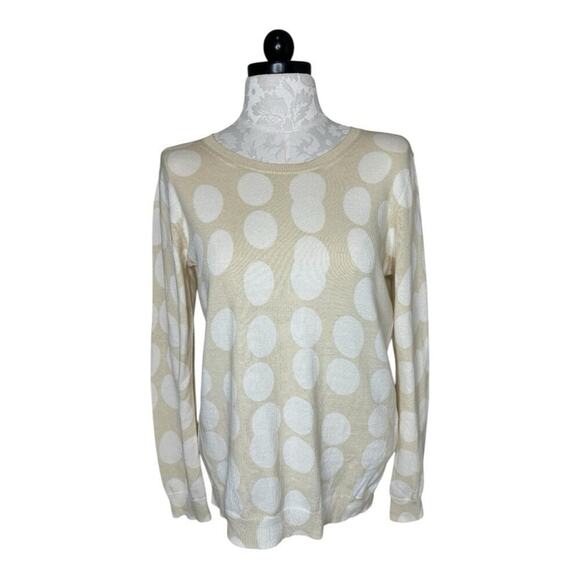 GAP Polka Dot Cotton Sweater -Size Large - Picture 1 of 4